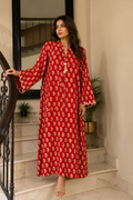 Gulnaar Block Print Lawn Kurti