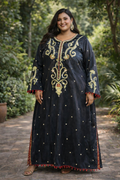 Noir Zariya Kaftan